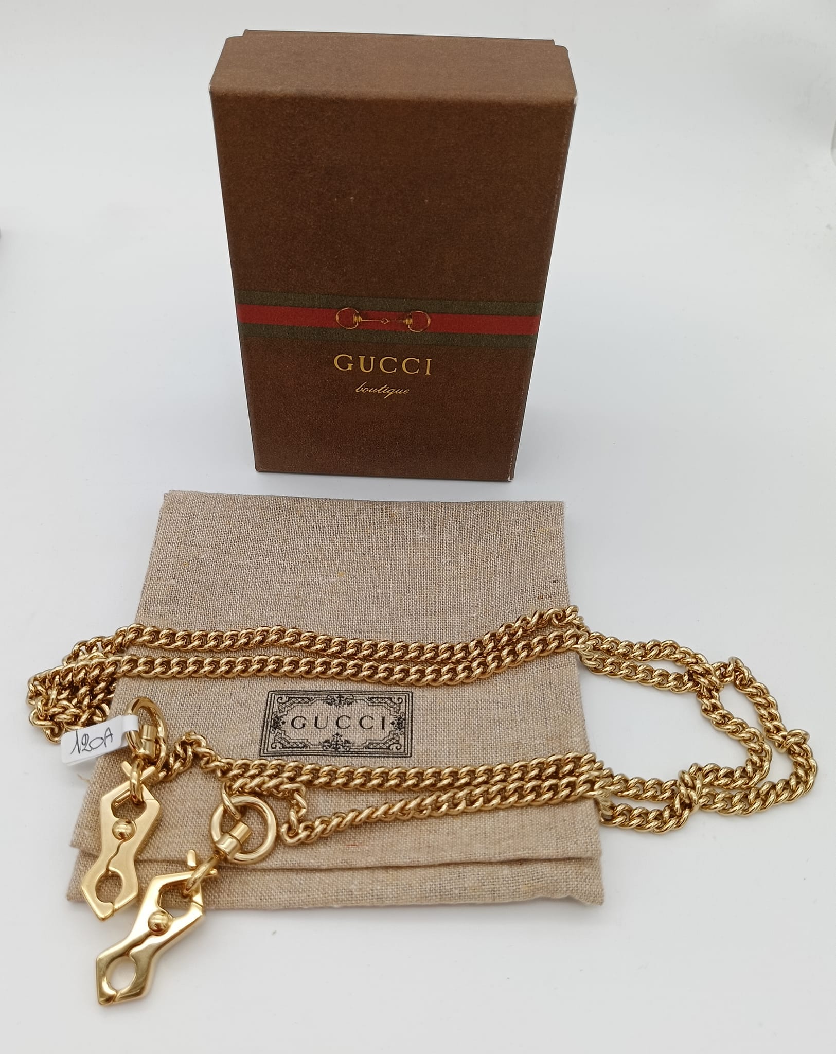 Catena Gucci per Borsa Tracolla e Portafoglio colore Oro - Oro