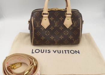 Borsa Louis Vuitton LV Speedy 20 Bandouliera nuova Marrone Da Donna