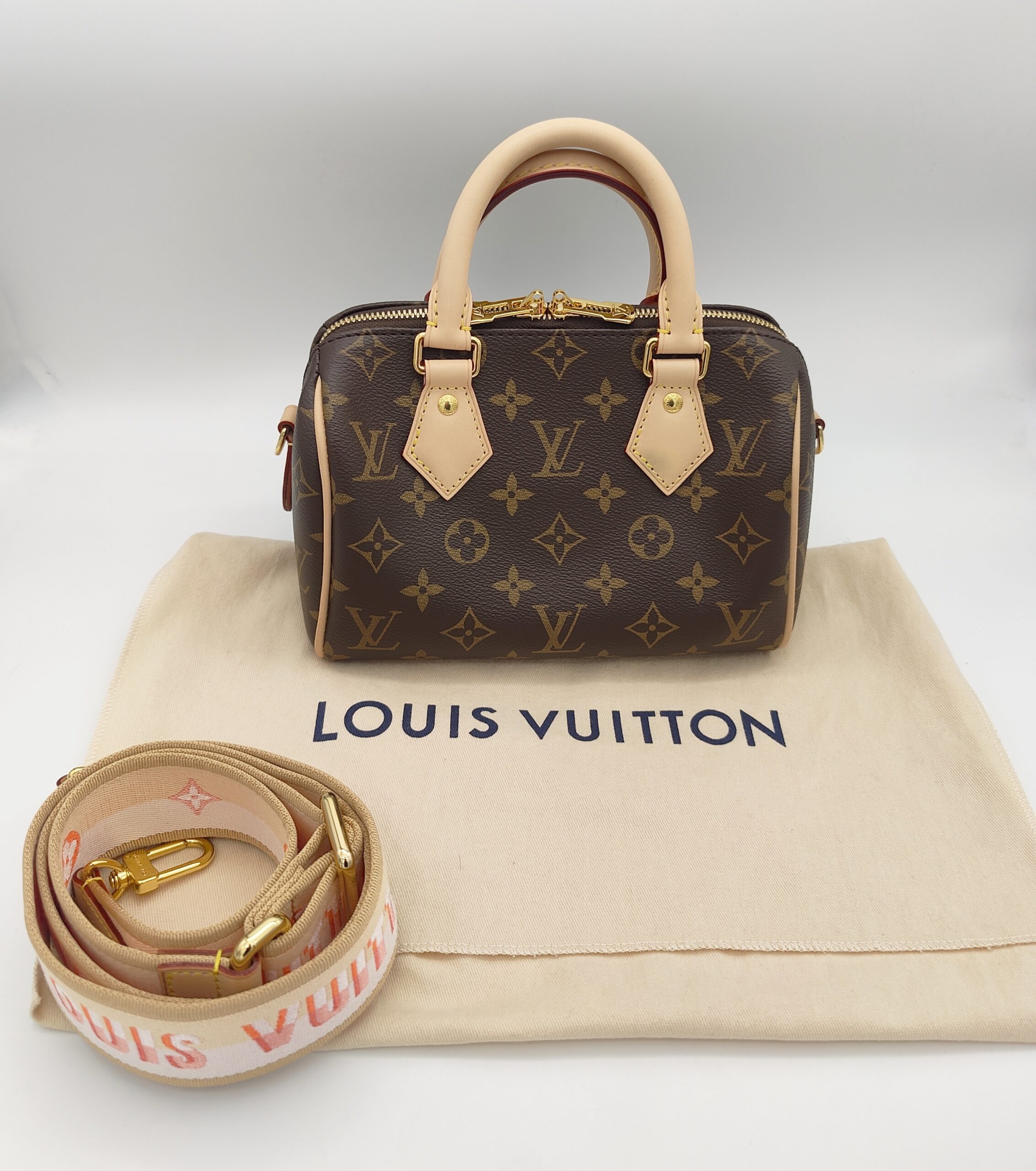 Borsa louis vuitton on sale marrone e rossa