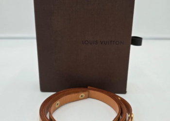 Cintura Louis Vuitton Sottile in Vacchetta