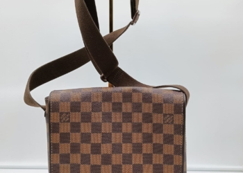 Borsa a Tracolla Louis Vuitton Brooklyn in Damier Ebene
