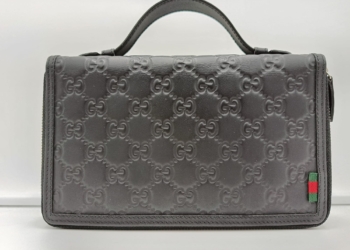 Portafoglio Pochette Gucci Guccissima