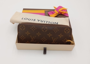 Portafoglio Louis Vuitton Zippy Wallet in tela Monogram