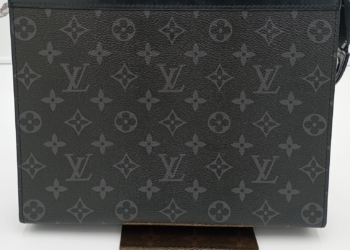 Trousse Toilette Louis Vuitton in tela Monogram