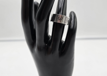 Anello Gucci Ghost in Argento