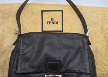 Borsa Fendi Mamma Baguette in Pelle