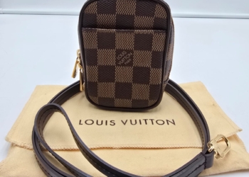 Borsa Louis Vuitton Etui Okapi in Damier