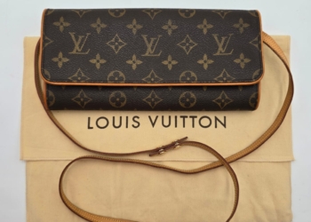 Pochette Louis Vuitton Twin in Monogram