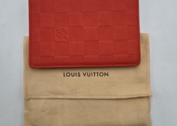 Portafoglio Louis Vuitton Multiple in Pelle Magma Damier Infini