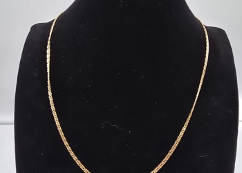 Collana a Maglia Occhio di Pernice in Oro Giallo