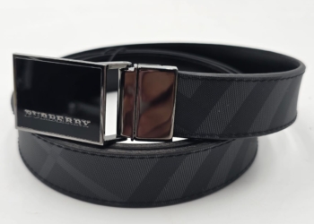 Cintura Riversibile Burberry London Check